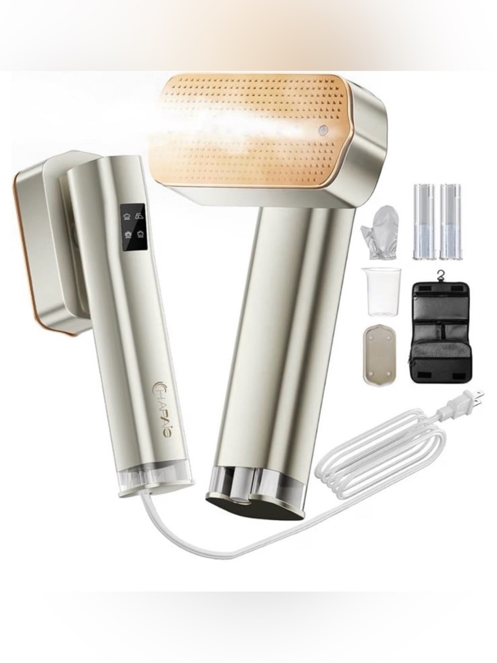Steamer for Clothes, Clothes Steamer with Dual Tanks Total,25-Min Continuous Use